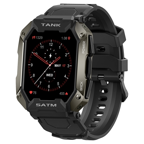 

TANK M1 1.72 TFT Screen Smart Watch, Support Sleep Monitoring / Heart Rate Monitoring(Black)