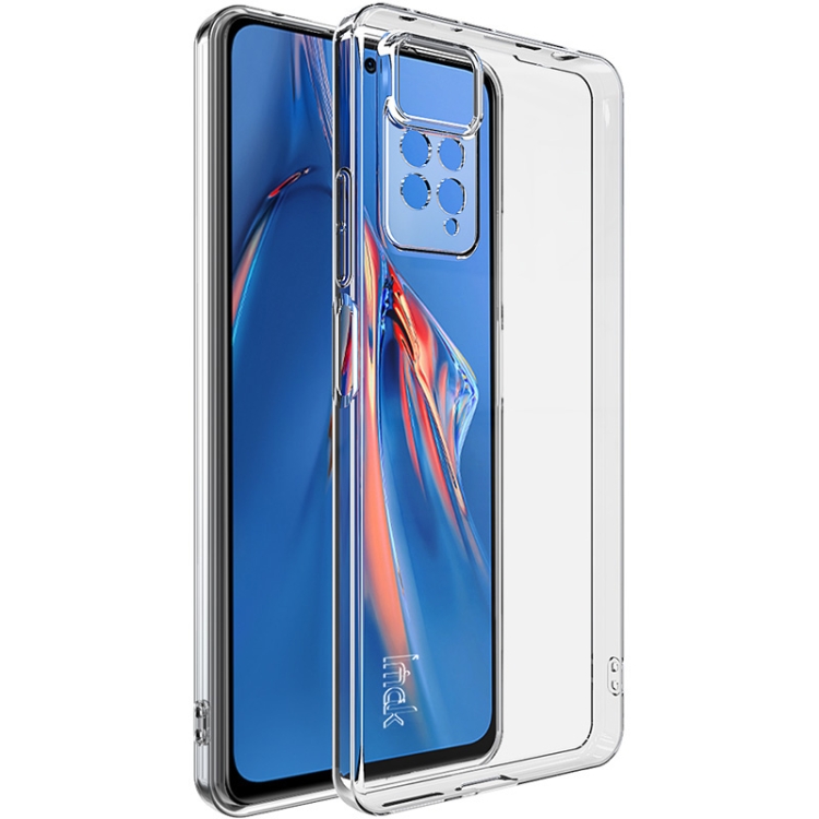 

For Xiaomi Redmi Note 11E Pro 5G/11 Pro 4G/5G Overseas Version imak UX-5 Series Transparent Shockproof TPU Phone Case