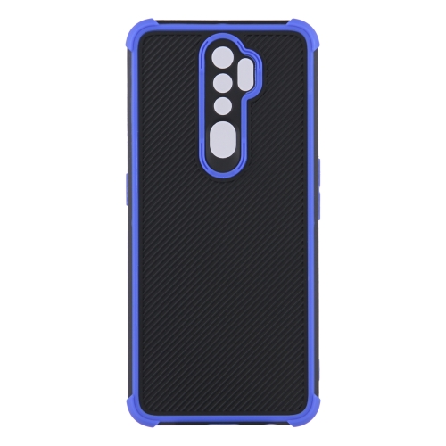 

For OPPO A9 2020/A11/A5 2020/A11X Eagle Eye Armor Dual-color TPU + PC Phone Case(Blue)