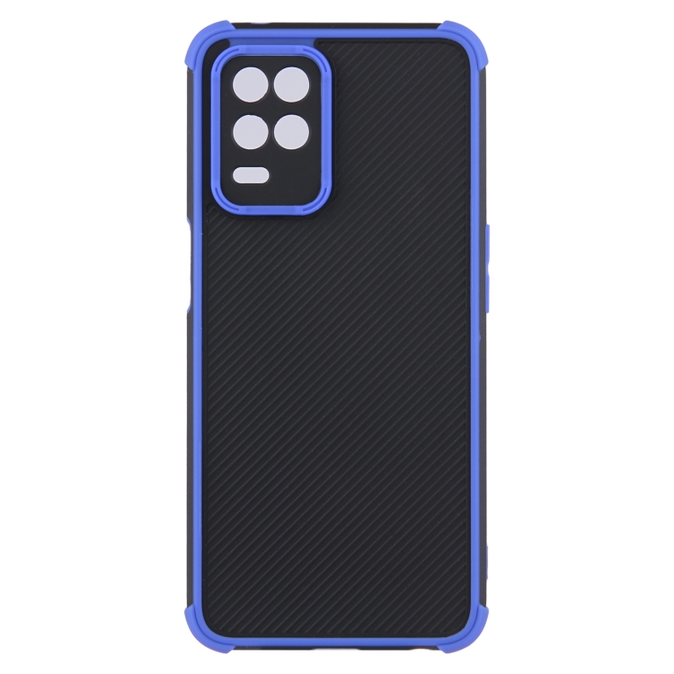 

For OPPO Realme 8 5G/V13 5G/Narzo 30 5G Eagle Eye Armor Dual-color TPU + PC Phone Case(Blue)