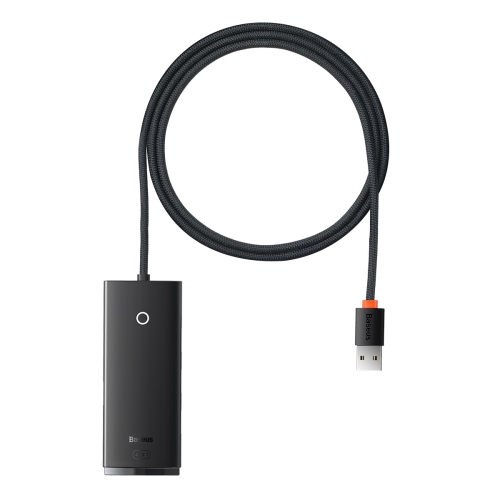 

Baseus Lite Series USB-A to USB 3.0x4 HUB Adapter, Cable Length:1m(Black)