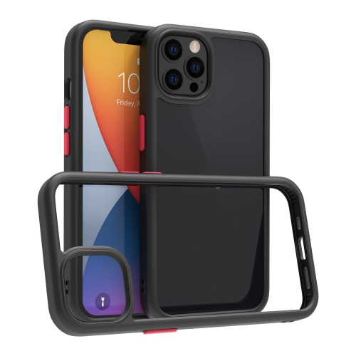 

Kingsteel Wolf Glass Phone Case For iPhone 12 / 12 Pro(Black)