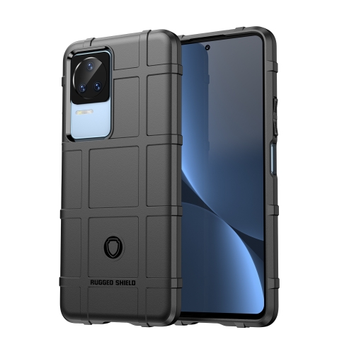 

For Xiaomi Poco F4 Full Coverage Shockproof TPU Case(Black)