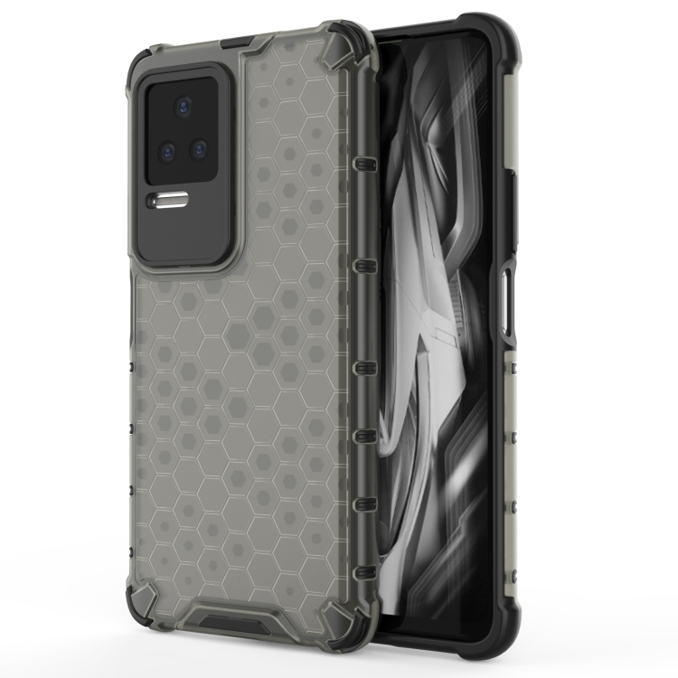 

For Xiaomi Redmi K50 Pro Shockproof Honeycomb PC + TPU Case(Black)