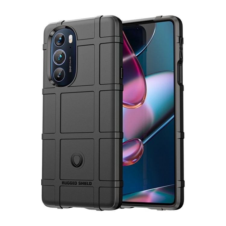

For Motorola Moto Edge+ 2022 Full Coverage Shockproof TPU Case(Black)