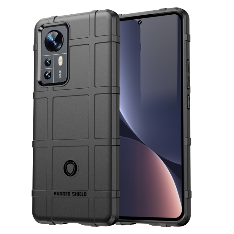 

For Xiaomi 12 Pro Full Coverage Shockproof TPU Case(Black)