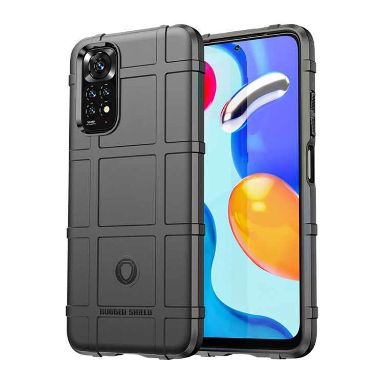 

For Xiaomi Redmi Note 11 (Global)/Redmi Note 11S Full Coverage Shockproof TPU Case(Black)