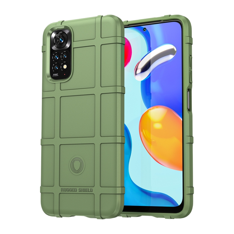 

For Xiaomi Redmi Note 11 (Global)/Redmi Note 11S Full Coverage Shockproof TPU Case(Green)