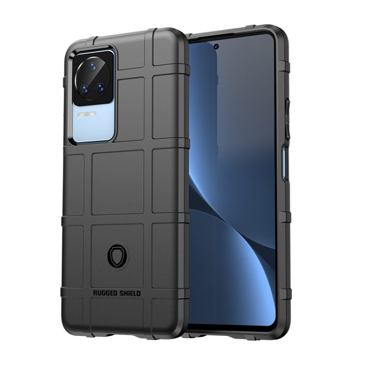 

For Xiaomi Redmi K50 Full Coverage Shockproof TPU Case(Black)