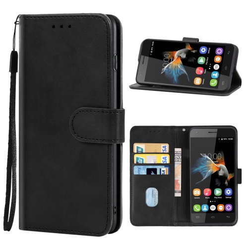 

Leather Phone Case For OUKITEL C2(Black)