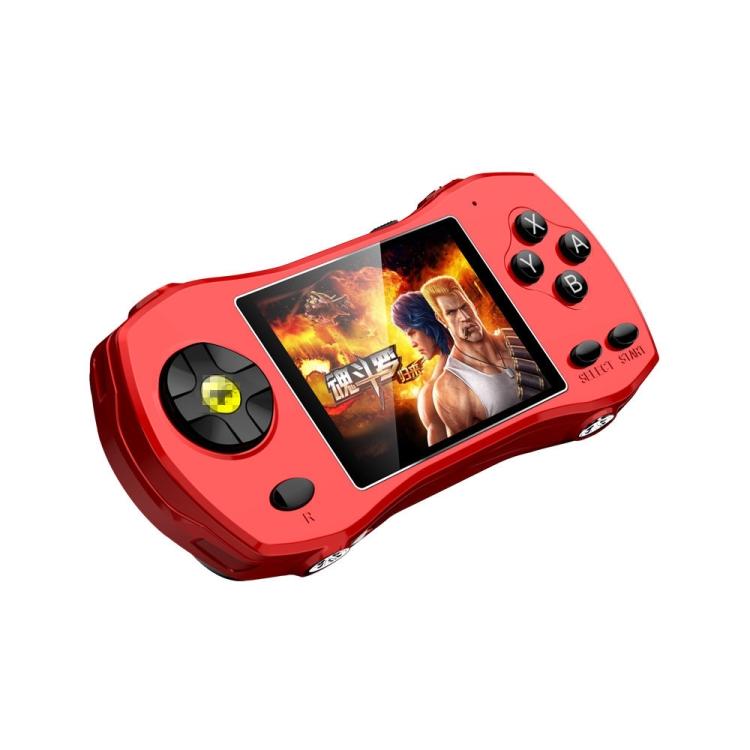 

F1 3.0 inch Screen Car Model Handheld Game Console Built-in 620 Games(Red)