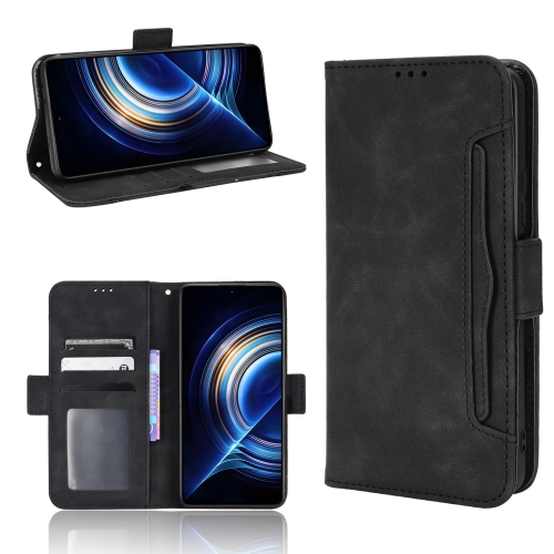 

For Xiaomi Redmi K50 / K50 Pro Skin Feel Calf Pattern Leather Phone Case(Black)