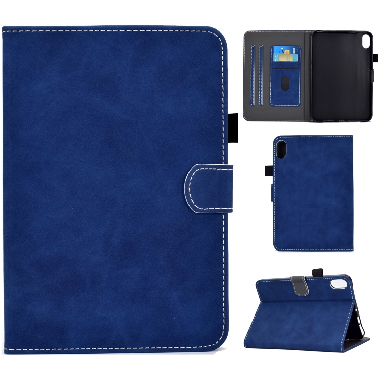 

For Lenovo Legion Y700 Cowhide Texture Smart Leather Tablet Case(Blue)