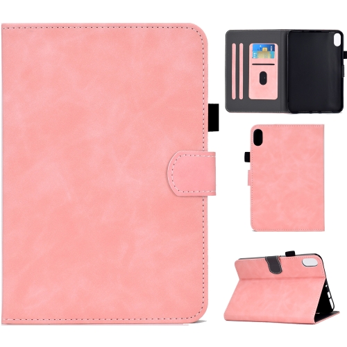 

For Lenovo Legion Y700 Cowhide Texture Smart Leather Tablet Case(Rose Gold)