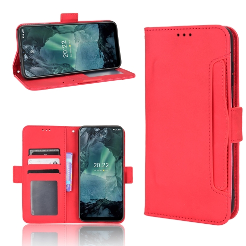 

For Nokia G21 / G11 Skin Feel Calf Pattern Leather Phone Case(Red)