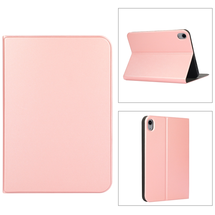 

For Lenovo Legion Y700 Voltage Craft Texture TPU Flip Tablet Leather Case(Rose Gold)