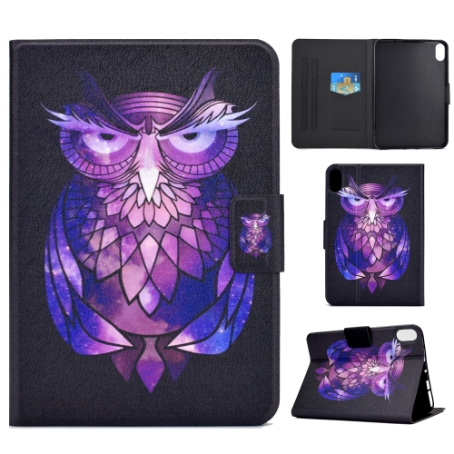 

For Lenovo Legion Y700 Electric Pressed Smart Leather Tablet Case(Owl)