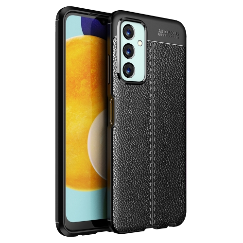 

For Samsung Galaxy M23 / F23 Litchi Texture TPU Shockproof Phone Case(Black)