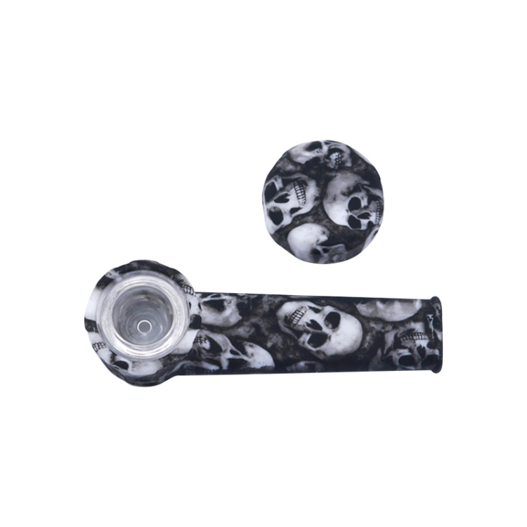 

Portable Decal Silicone Mini Pipe(06)