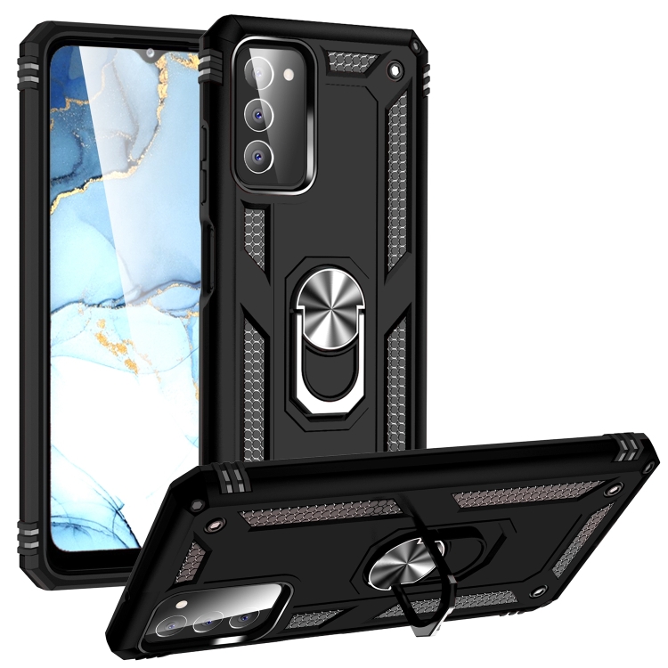 

For Samsung Galaxy A03s US Version Shockproof TPU + PC Phone Case(Black)