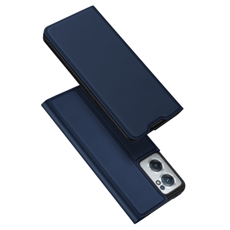 

For OnePlus Nord CE 2 5G DUX DUCIS Skin Pro Series PU + TPU Leather Phone Case(Blue)
