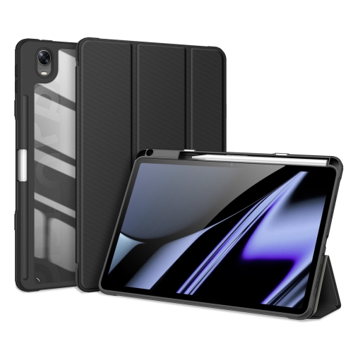 

For OPPO Pad DUX DUCIS TOBY Series Horizontal Flip Smart Tablet Case(Black)