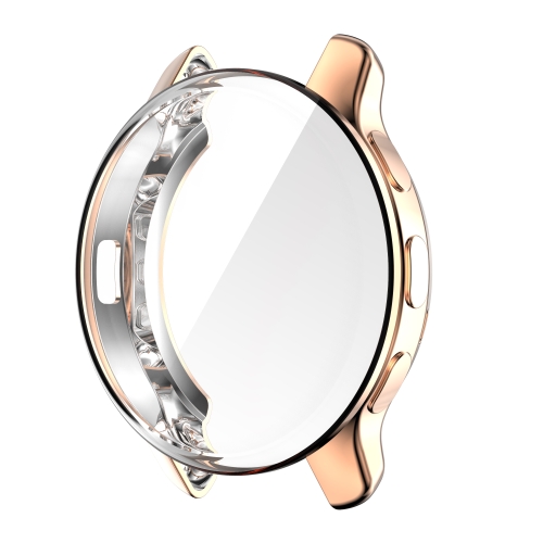 

For Garmin Venu 2 Plus Full Coverage TPU Electroplating Watch Case(Rose Gold)