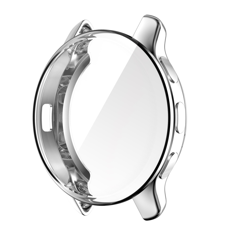 

For Garmin Venu 2 Plus Full Coverage TPU Electroplating Watch Case(Silver)