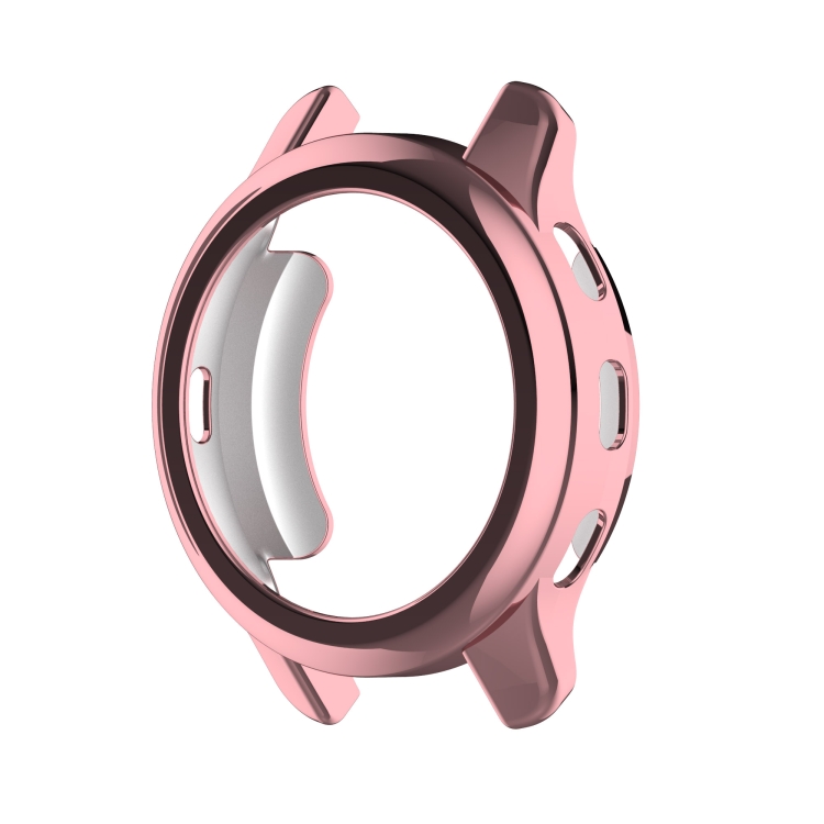 

For Garmin Venu 2 Plus Half-pack TPU Electroplating Watch Case(Rose Pink)