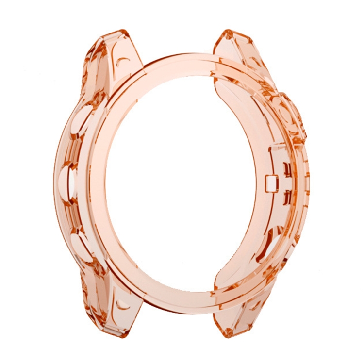 

For Garmin Epix Half-pack TPU Watch Case(Transparent Orange)