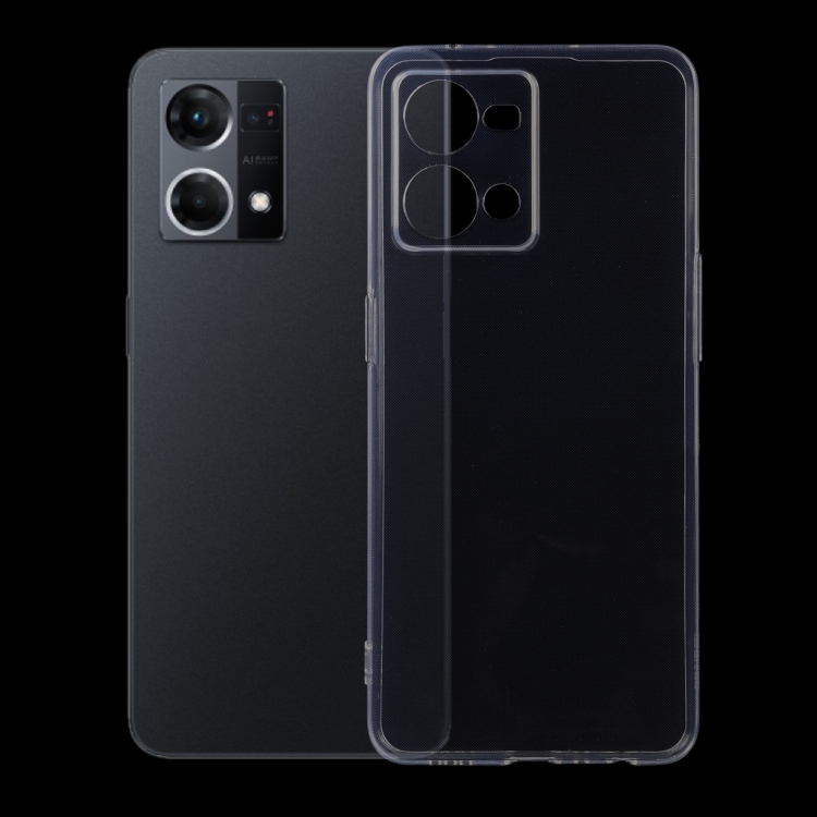 

For OPPO F21 Pro 0.75mm Ultra-thin Transparent TPU Phone Case