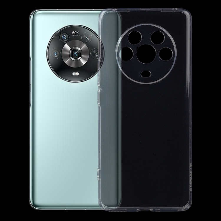 

For Honor Magic4 0.75mm Ultra-thin Transparent TPU Phone Case