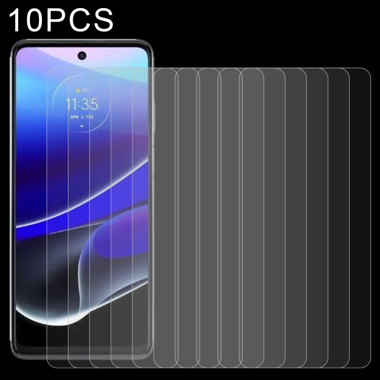 

10 PCS 0.26mm 9H 2.5D Tempered Glass Film For Motorola Moto G Stylus 5G 2022