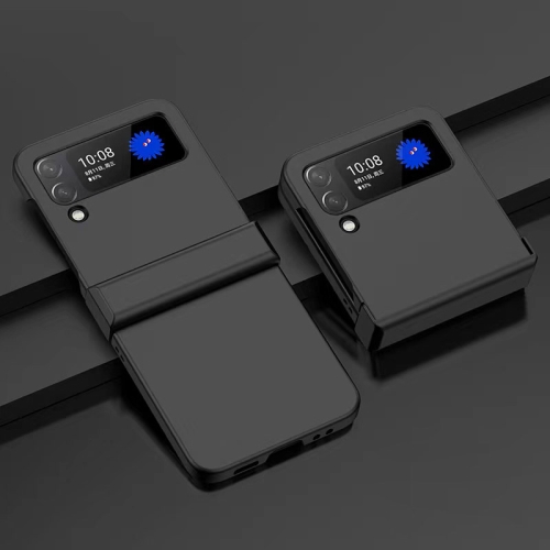 For Samsung Galaxy Z Flip3 5G PC Skin Feel Folding Phone Case(Black) ike turner and tina feel good vinyl