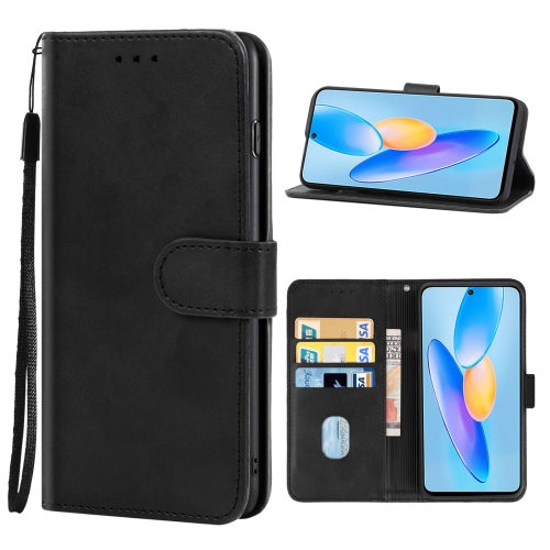 

Leather Phone Case For Honor Play6T Pro(Black)