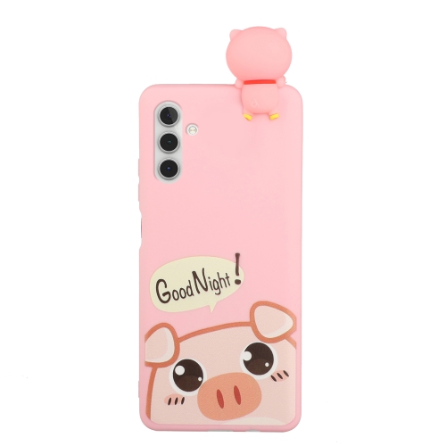 

For Samsung Galaxy A13 5G Shockproof Cartoon TPU Phone Case(Cute Pig)