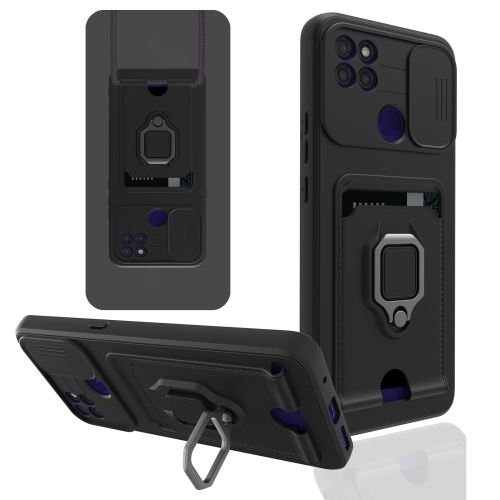 

For Motorola Moto G9 Power Sliding Camera Cover Design TPU Phone Case(Black)