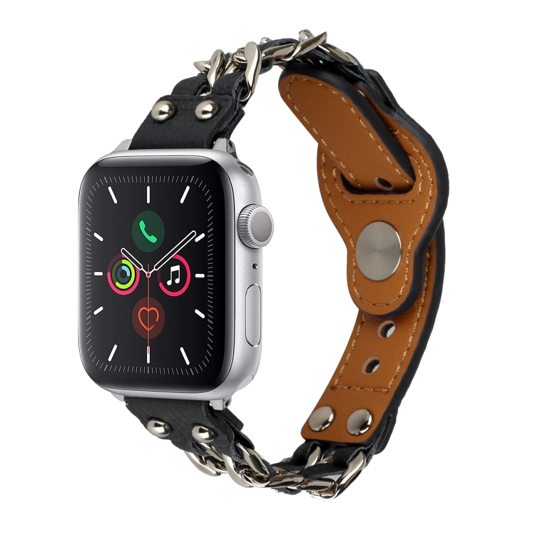 Genuine Leather Female Style Watch Band For Apple Watch Ultra