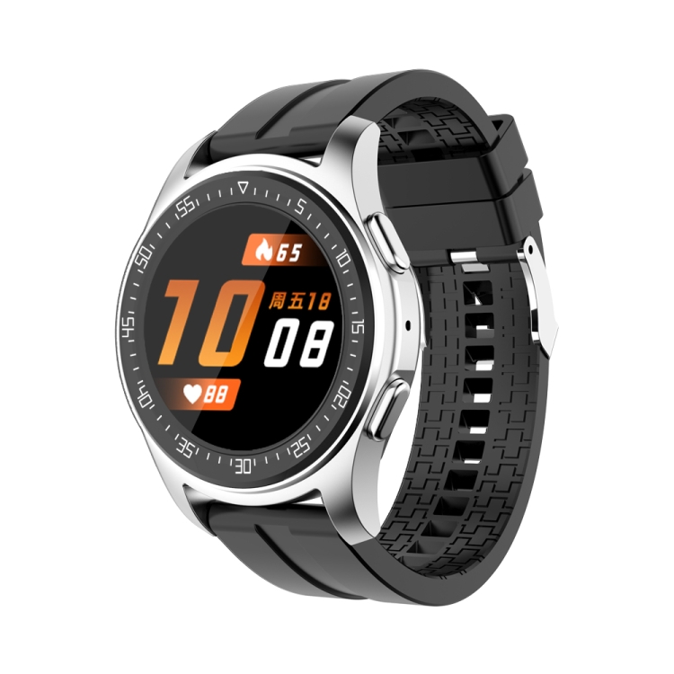 

HAMTOD N1 1.3 inch TFT Screen Acrylic Surface Smart Watch, Support Bluetooth Call / Sleep Monitoring(Silver)