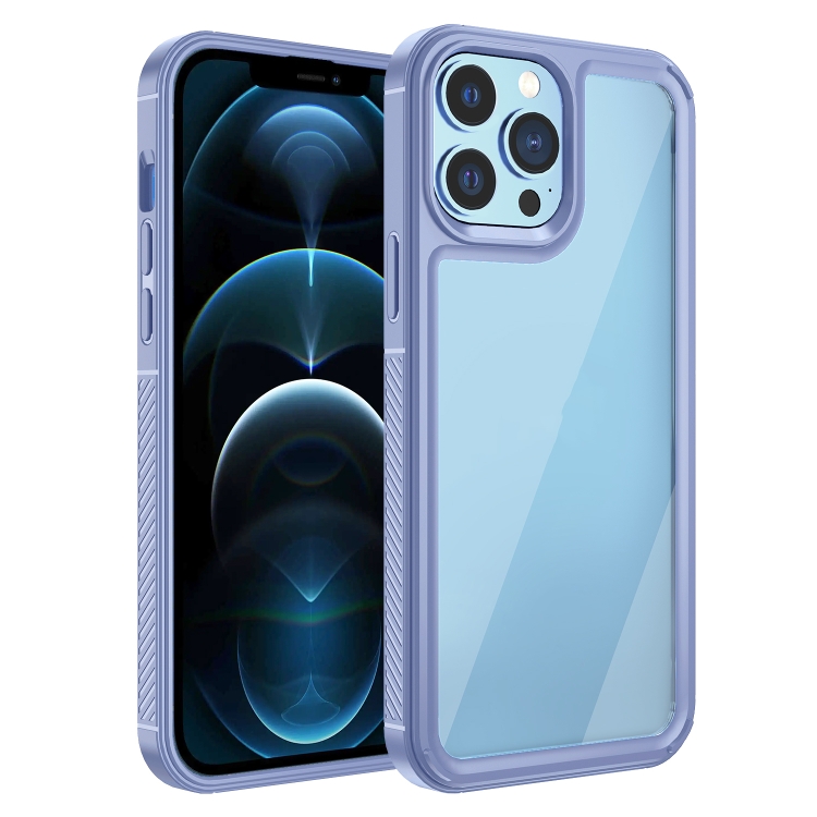 

Forerunner TPU+PC Phone Case For iPhone 13 Pro Max(Purple)