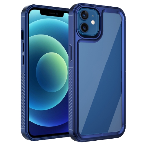 

Forerunner TPU+PC Phone Case For iPhone 12 mini(Blue)