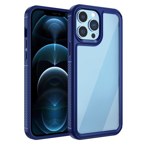 

For iPhone 12 / 12 Pro Forerunner TPU+PC Phone Case(Blue)