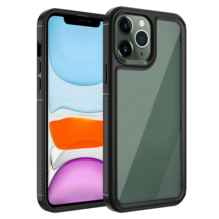 

Forerunner TPU+PC Phone Case For iPhone 11 Pro Max(Black)