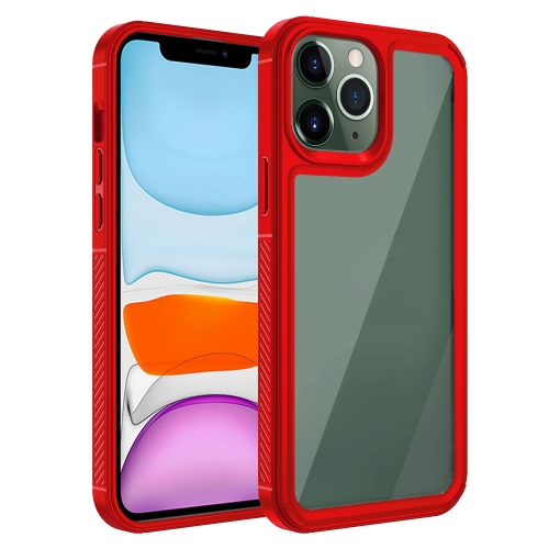 

For iPhone 11 Pro Max Forerunner TPU+PC Phone Case (Red)