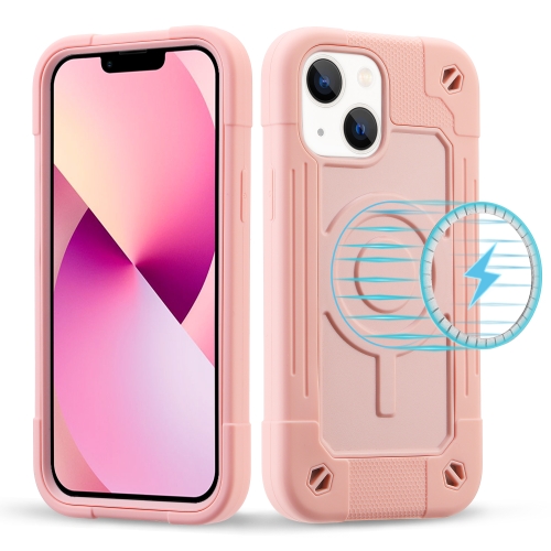 

Colorful Magsafe Magnetic Phone Case For iPhone 13(Rose Gold)
