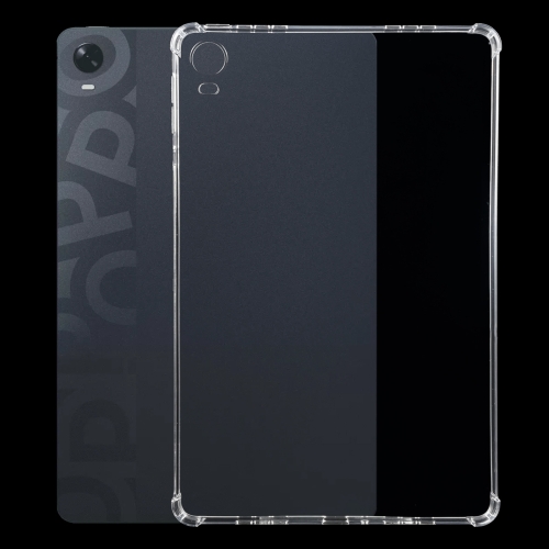 

For OPPO Pad 0.75mm Four-corner Shockproof Transparent TPU Tablet Case