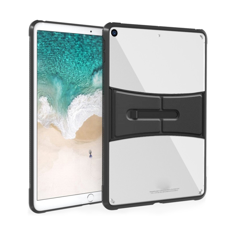

PC+TPU Transparent Holder Tablet Case For iPad 9.7 inch 2017 / 2018(Black)