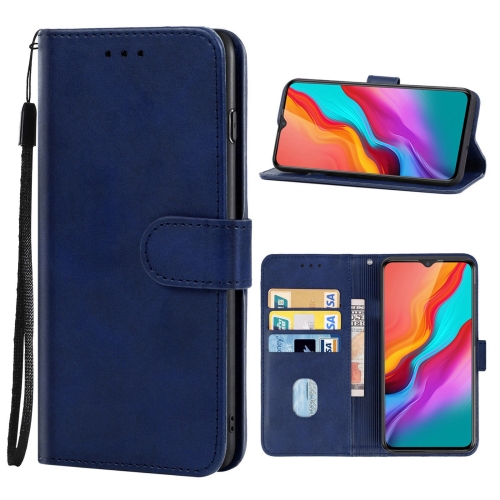 

Leather Phone Case For Infinix Hot 12i(Blue)