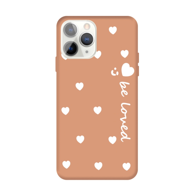 For iPhone 11 Pro Max Smiling Face Multiple Love-hearts Pattern