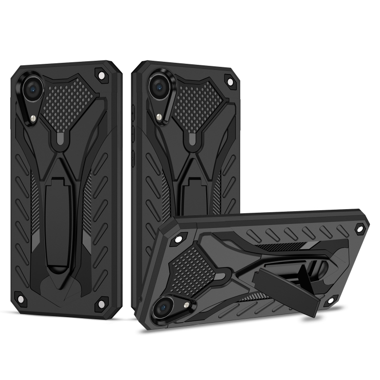 

For Samsung Galaxy A03 Core Shockproof TPU + PC Phone Case(Black)